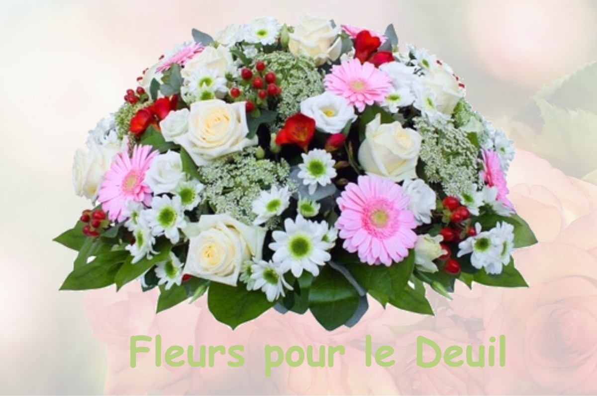 fleurs deuil SAINT-SAUVEUR-DE-PUYNORMAND